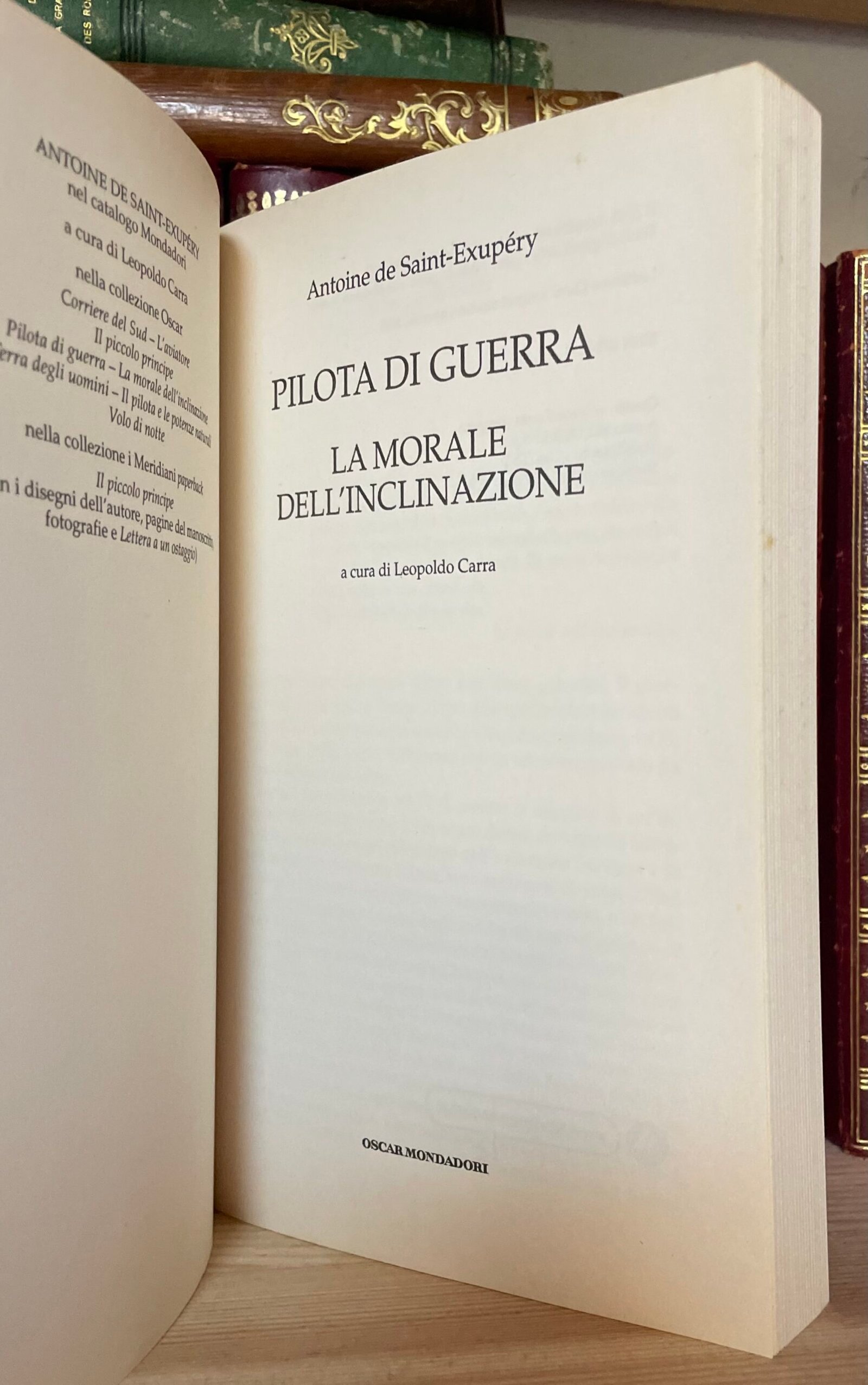 A. De Saint-Exupéry Pilota di guerra/La morale dell'inclinazione Oscar Mondadori - immagine 3