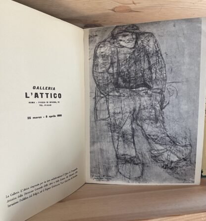 12 disegni di Permeke catalogo Roma l'attico 1960 - immagine 3