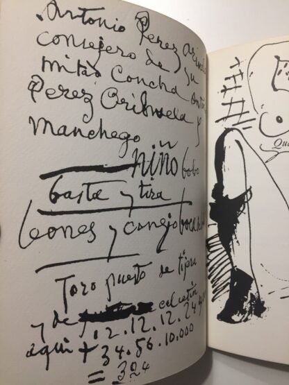 Rafael Alberti Gli 8 nomi di Picasso e non dico più di ciò che non dico 1971 - immagine 5