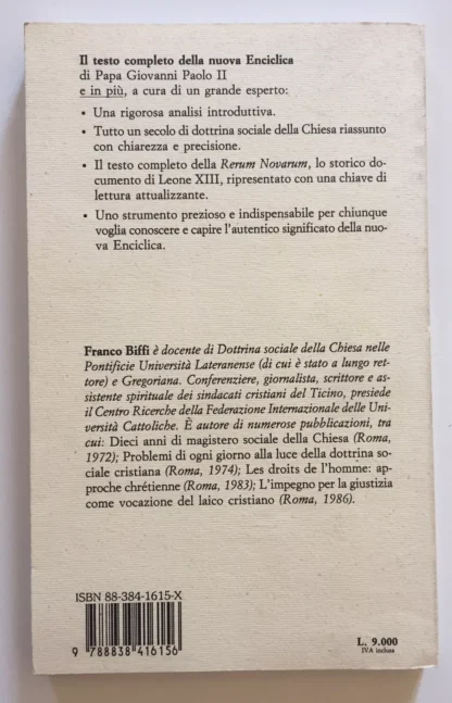 Centesimus annus lettera enciclica di Papa Giovanni Paolo II 1991 - immagine 2