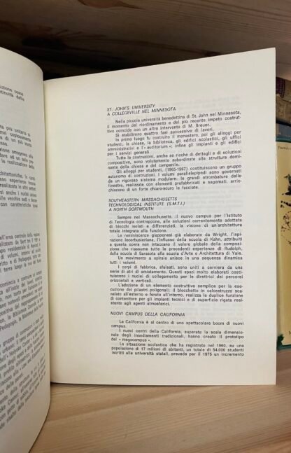 US education '70 catalogo mostra tendenze espressionistiche nell'edilizia scolastica e universitaria americana - immagine 5