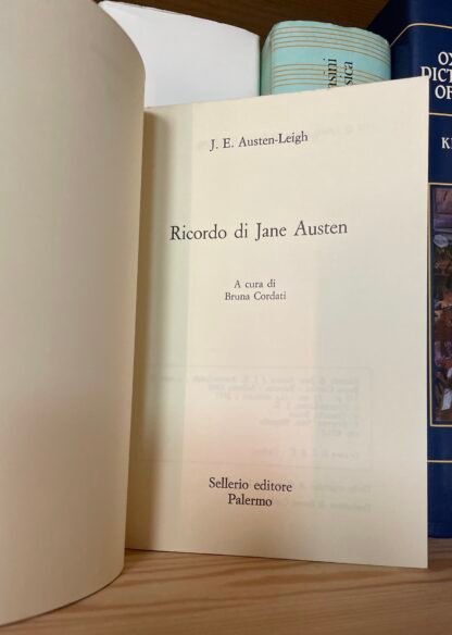 James Edward Austen-Leigh Ricordo di Jane Austen Sellerio 1992 - immagine 5
