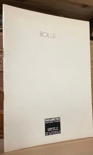 Boille tempere sul tema scuro-chiaro catalogo Galleria Parametro 1975/76
