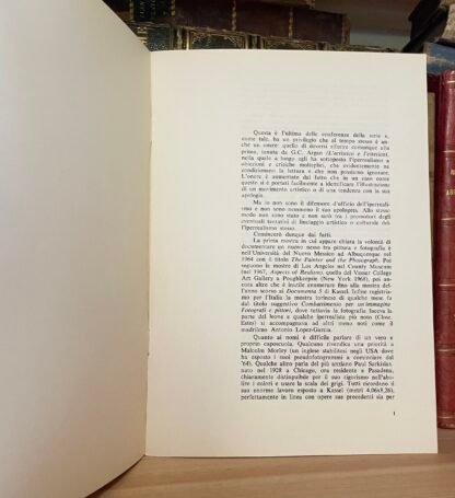 Corrado Maltese L'Iperrealismo conferenza 1973 Galleria Naz. Arte Moderna Roma - immagine 3