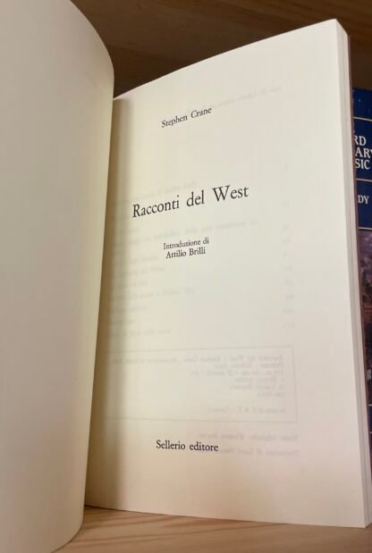 Stephen Crane Racconti del West Sellerio 1992 - immagine 3