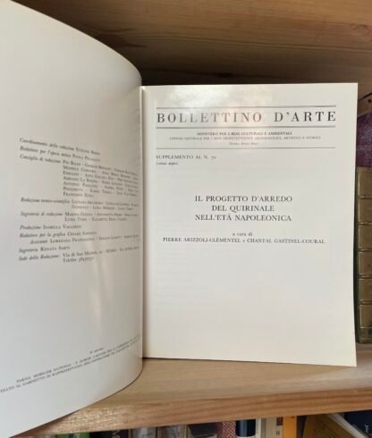 Bollettino d'Arte Il progetto d'arredo del Quirinale nell'età Napoleonica 1995 - immagine 3
