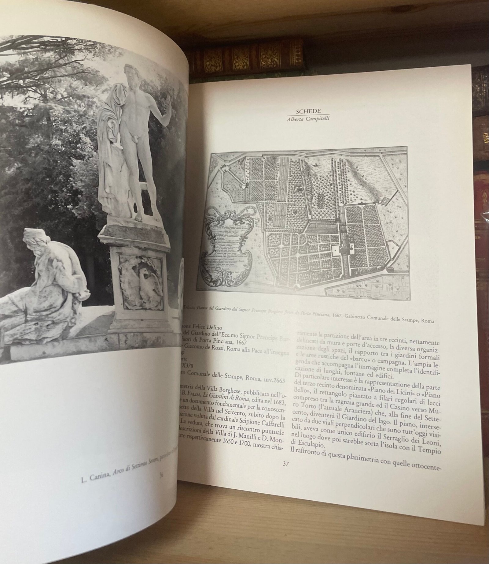 Il giardino del lago a Villa Borghese catalogo a cura di A. Campitelli 1993 - immagine 12