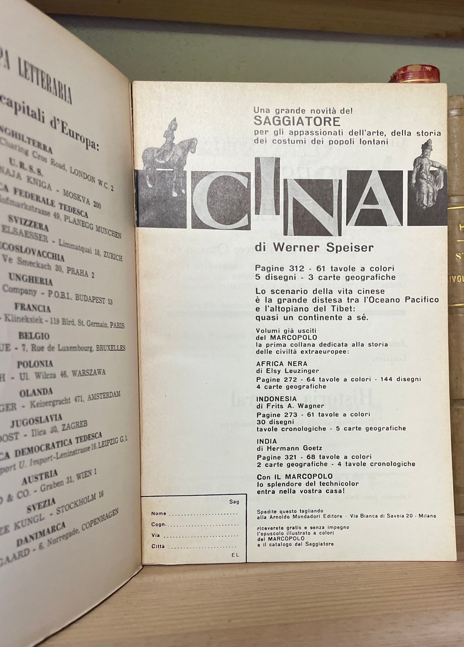 L'Europa letteraria - L'Europa artistica Anno I n.4 ottobre 1960 - immagine 4
