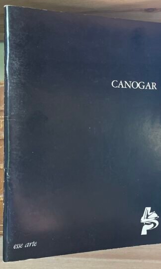 Canogar catalogo Roma esse arte 1979