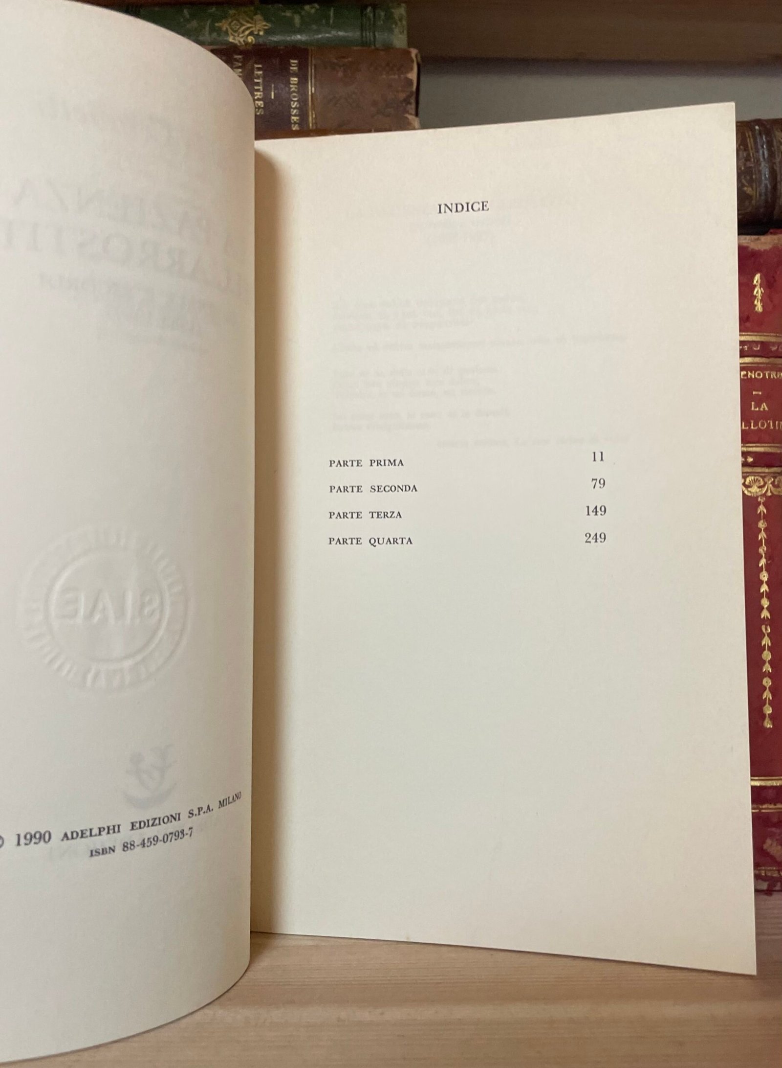 Guido Ceronetti La pazienza dell'arrostito Adelphi 228 novembre 1990 - immagine 4