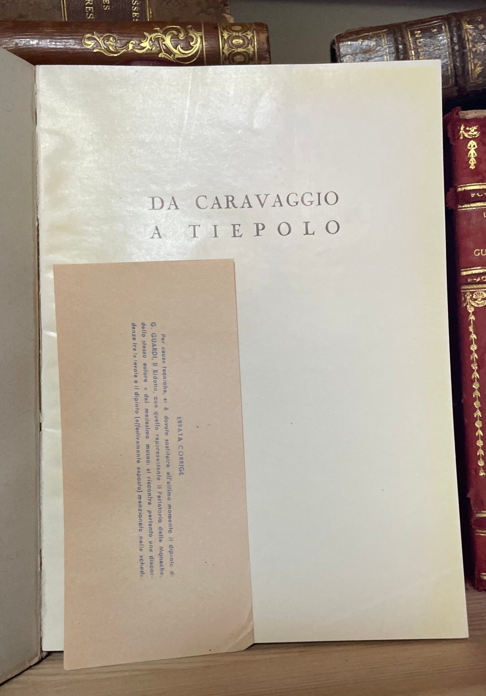 Da Caravaggio a Tiepolo pittura italiana del XVII e XVIII secolo San Paolo 1954 - immagine 3
