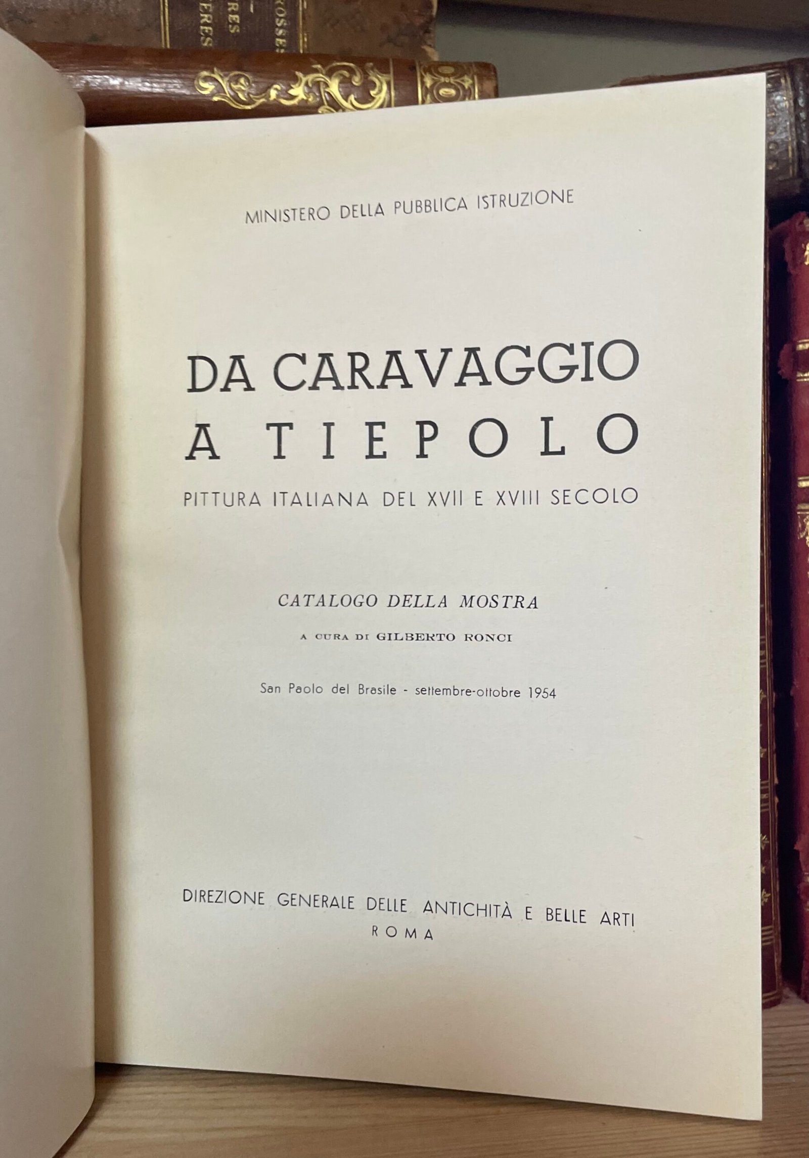 Da Caravaggio a Tiepolo pittura italiana del XVII e XVIII secolo San Paolo 1954 - immagine 5