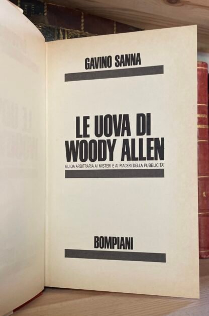 Sanna Le uova di Woody Allen Bompiani 1988 - immagine 5