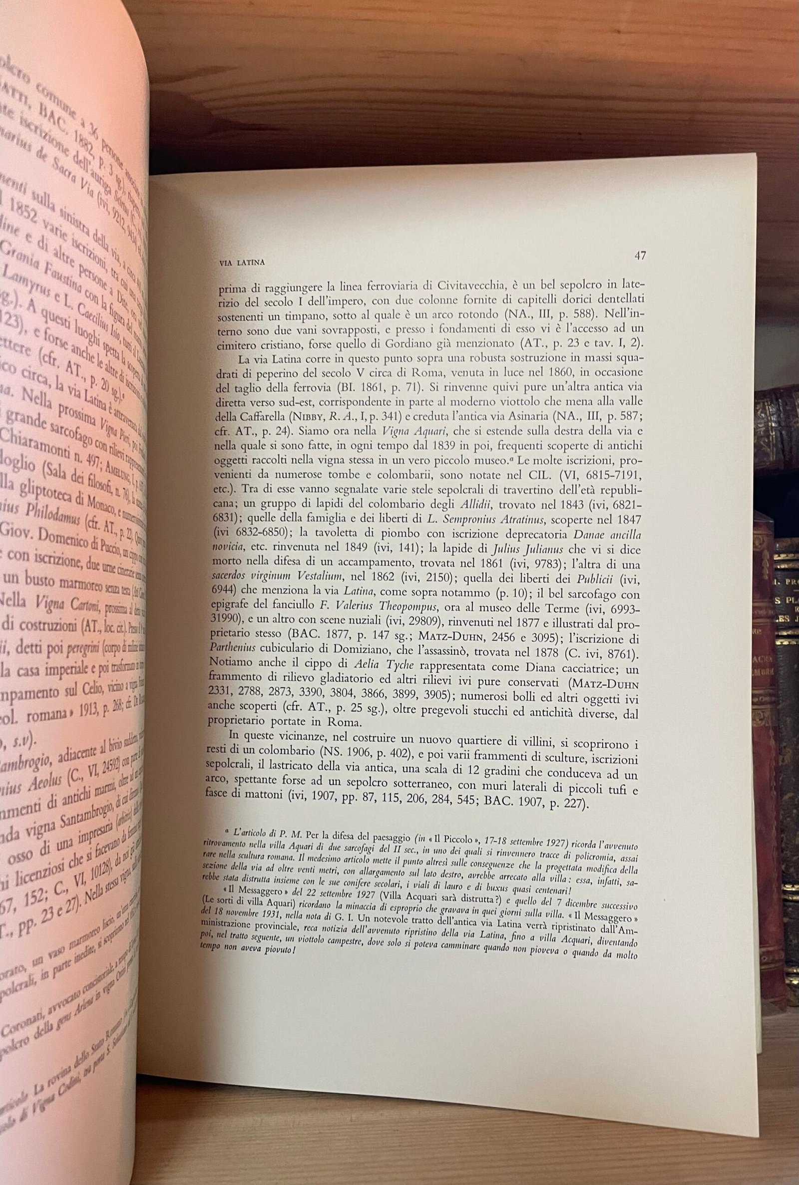 Tomassetti La campagna Romana Vol IV Via Latina 1976 - immagine 6