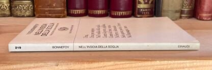 Yves Bonnefoy Nell'insidia della soglia Einaudi collezione poesia 1990 - immagine 9