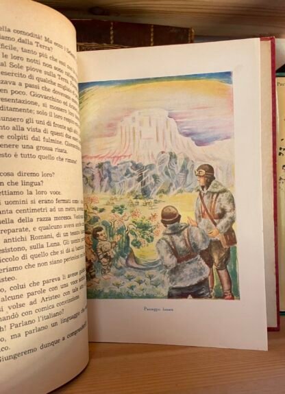 Anna Franchi Oltre La Terra Valsecchi 1946 illustrazioni di A. Fucilli - immagine 8