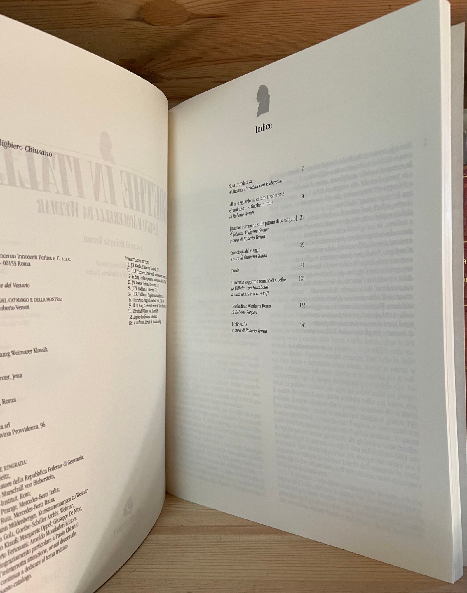 Venuti Goethe in Italia catalogo Roma 1995 - immagine 3