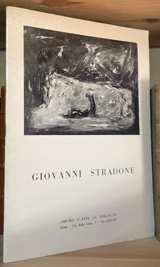 Giovanni Stradone catalogo Roma La Barcaccia 1978