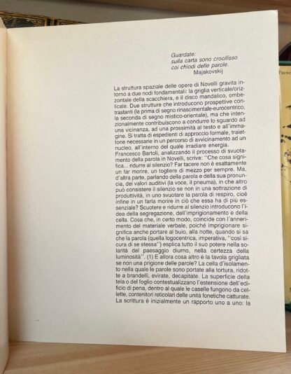 Gastone Novelli catalogo Roma L'Isola 1985 - immagine 4