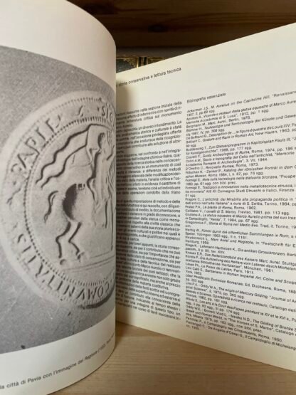 Marco Aurelio Mostra di cantiere le indagini in corso sul monumento 1984 - immagine 10