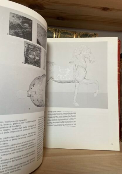 Marco Aurelio Mostra di cantiere le indagini in corso sul monumento 1984 - immagine 13