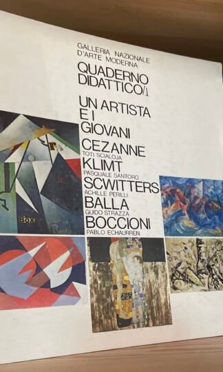 Quaderno Didattico / 1 GNAM 1981 Scialoja Santoro Perilli Strazza Echaurren 1981