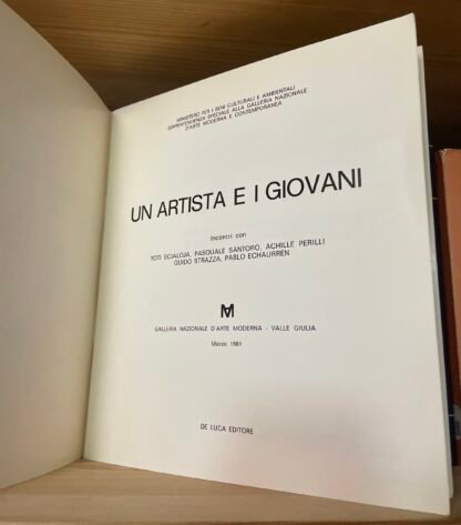 Quaderno Didattico / 1 GNAM 1981 Scialoja Santoro Perilli Strazza Echaurren 1981 - immagine 8