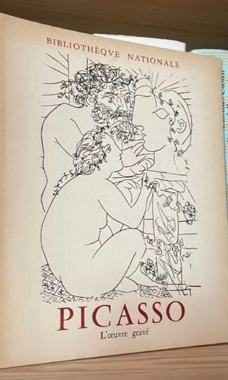 Pablo Picasso L'oeuvre gravé Paris Bibliothéque Nationale 1955