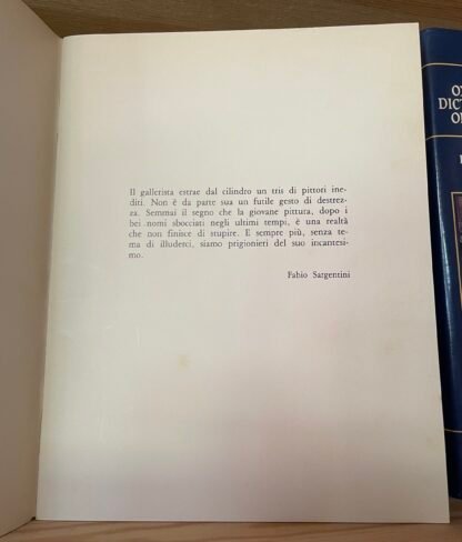 Tre pittori inediti Guillermo Conte Ivan Fodar Claudio Palmieri Roma l'Attico 1985 - immagine 5