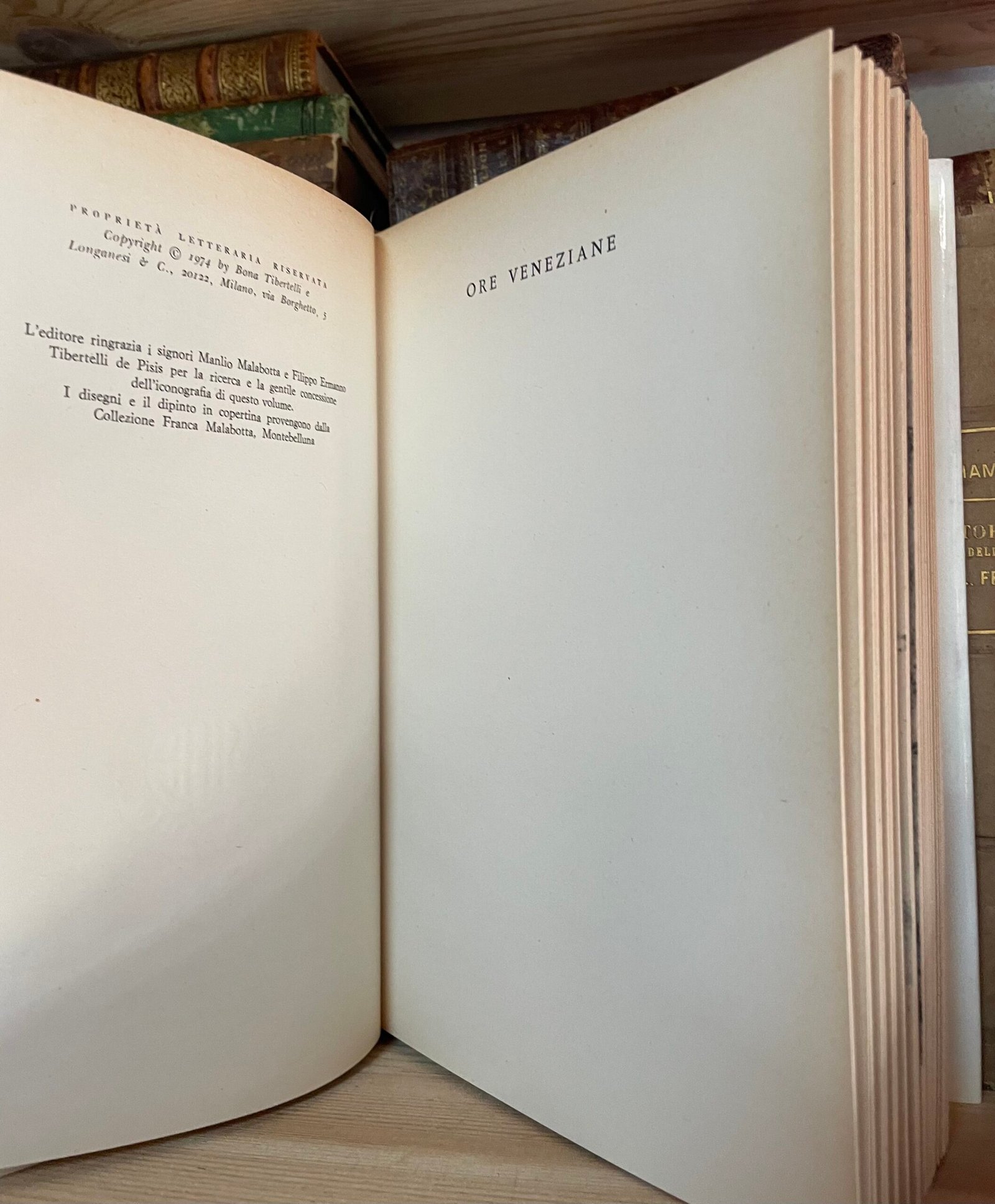 Filippo De Pisis Ore Veneziane a cura di Bona de Pisis Zanotto Longanesi 1974 - immagine 6