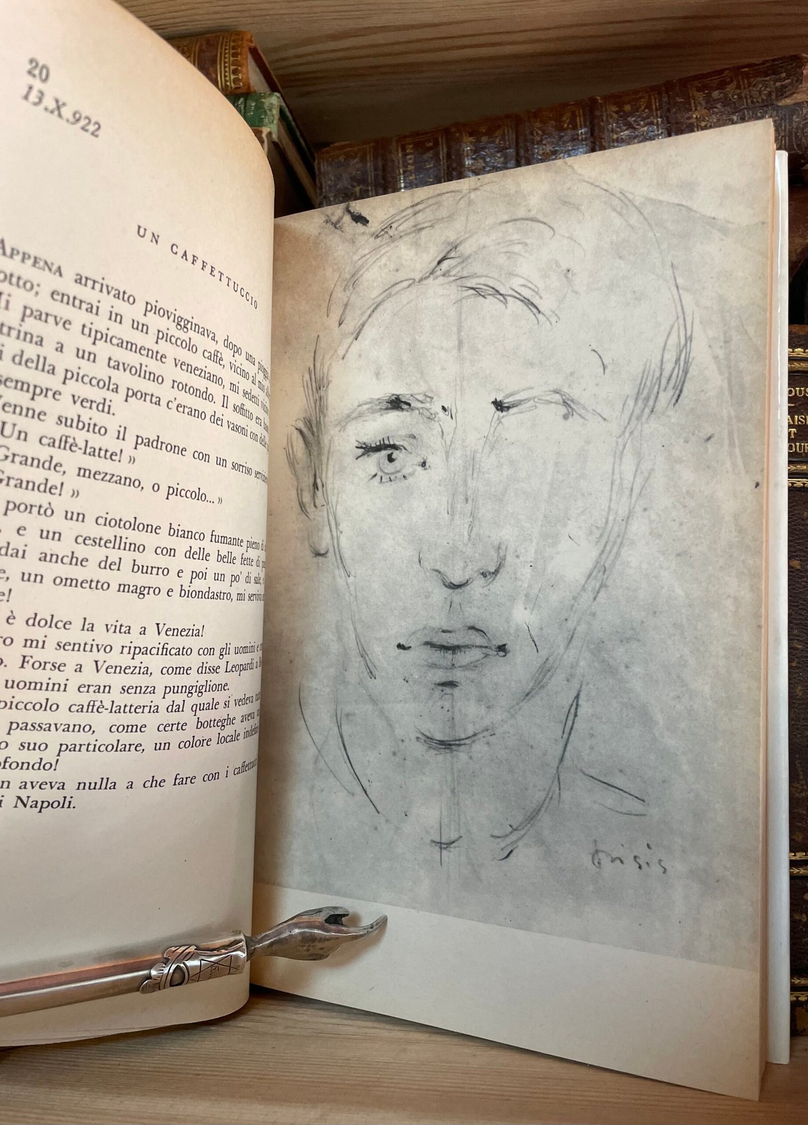 Filippo De Pisis Ore Veneziane a cura di Bona de Pisis Zanotto Longanesi 1974 - immagine 8