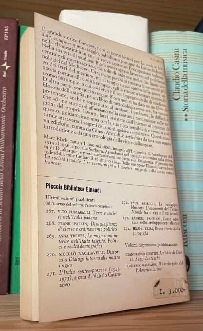 Marc Bloch Apologia della storia o mestiere di storico Piccola Biblioteca Einaudi 1976 - immagine 2