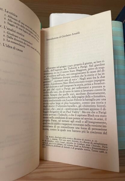 Marc Bloch Apologia della storia o mestiere di storico Piccola Biblioteca Einaudi 1976 - immagine 6