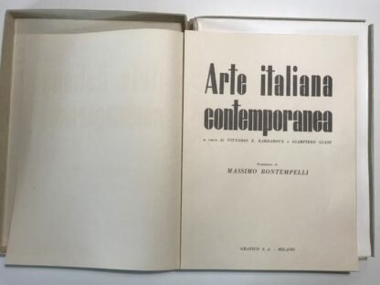 Barbaroux e Giani Arte Italiana Contemporanea Prefazione di Massimo Bontempelli 1940 - immagine 2