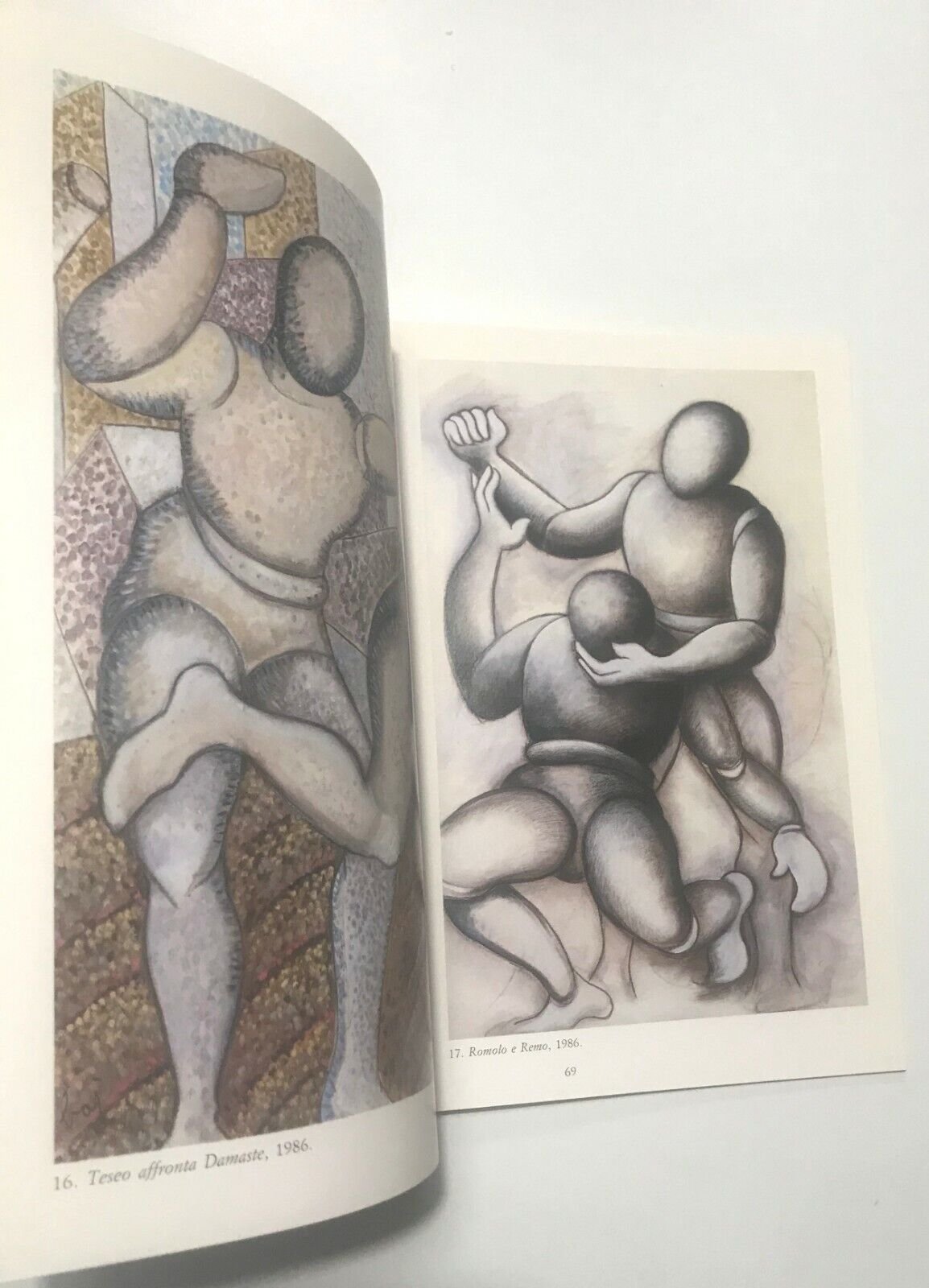 Baj la nostalgia del futuro catalogo mostra 1987 Mazzotta dedica aut. dell'A. - immagine 7