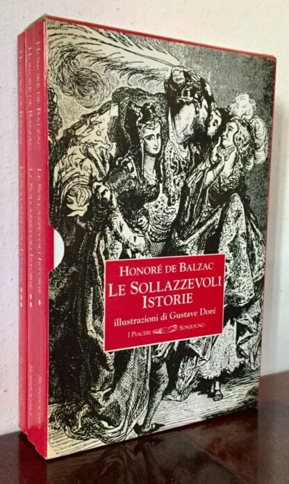 Honoré De Balzac Le sollazzevoli Istorie Tre voll. in cofanetto Sonzogno 1995