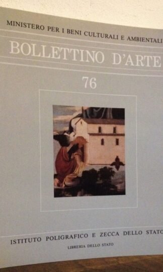 Bollettino d'Arte 76 novembre-dicembre 1992