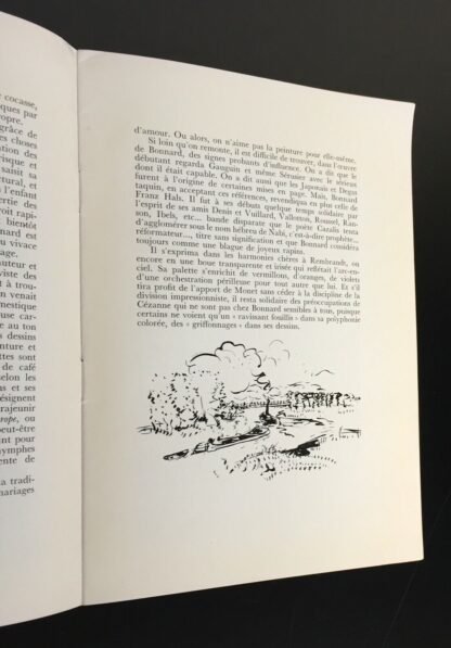 George Besson Bonnard Maison de la pensée francaise Paris 1955 - immagine 5