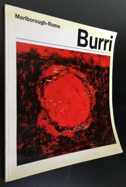 Burri catalogo Roma Galleria Marlborough dicembre 1962 - gennaio 1963
