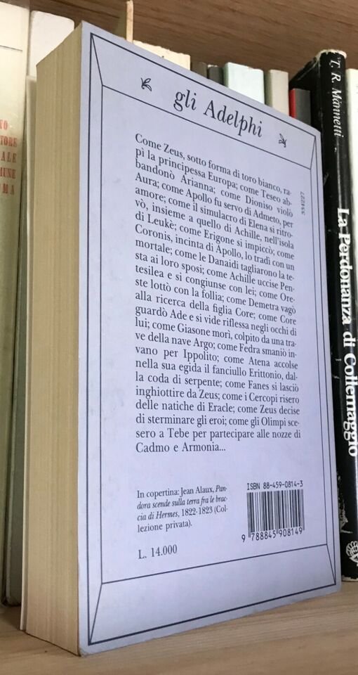 Roberto Calasso Le nozze di Cadmo e Armonia Adelphi I edizione 1991 - immagine 3