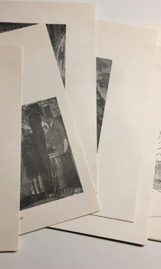 Cagli Galleria d'Arte n.1 Rieti ottobre-novembre 1975 cartellina 20 disegni