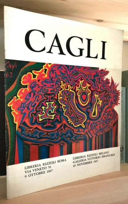 Catalogo della mostra Corrado Cagli commentato da Ungaretti Roma Milano 1967