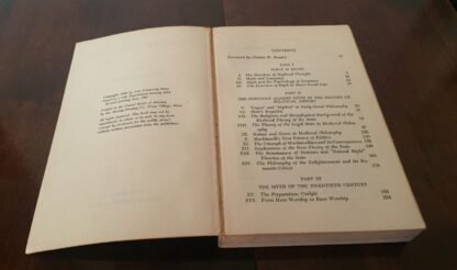 Cassirer The Myth of the State 1961 Yale University press 2nd printing - immagine 3