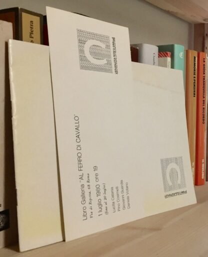 Catania Cosimelli Guardia Votano Librogalleria Ferro di Cavallo 1980