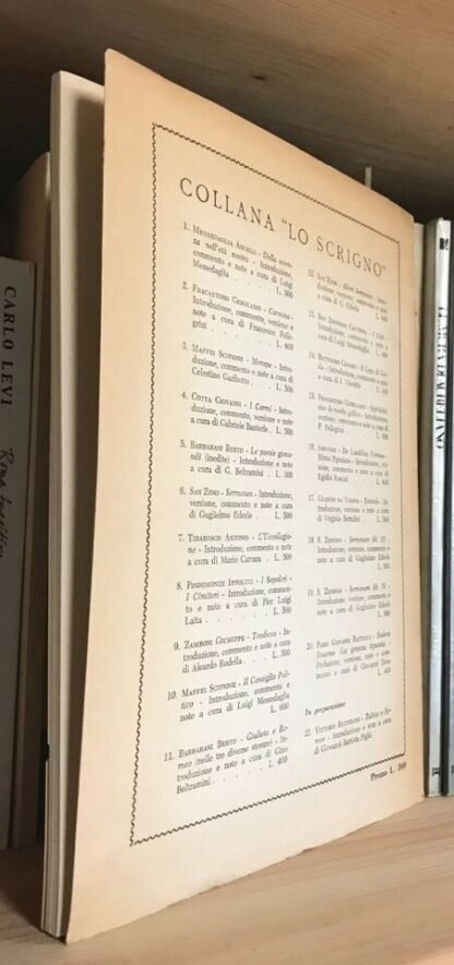 L'edizione veronese di Catullo Quaderni di Vita Veronese maggio 1963 - immagine 10