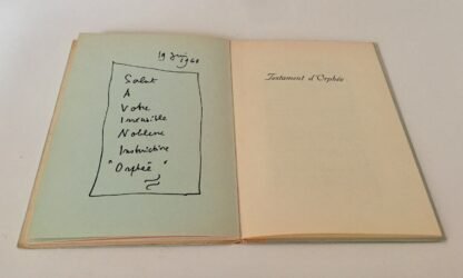 Savinio Cocteau Nell'antro di Orfeo Scheiwiller all'insegna del pesce d'oro 1961 - immagine 8