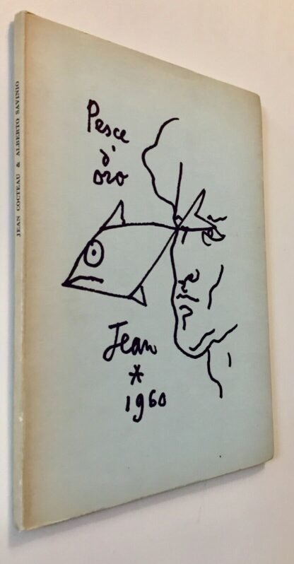 Savinio Cocteau Nell'antro di Orfeo Scheiwiller all'insegna del pesce d'oro 1961