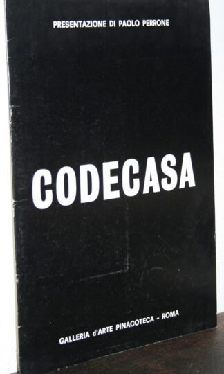 Perrone Leda Codecasa catalogo Galleria Pinacoteca Roma 1973