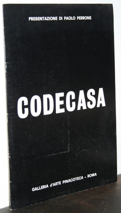 Perrone Leda Codecasa catalogo Galleria Pinacoteca Roma 1973
