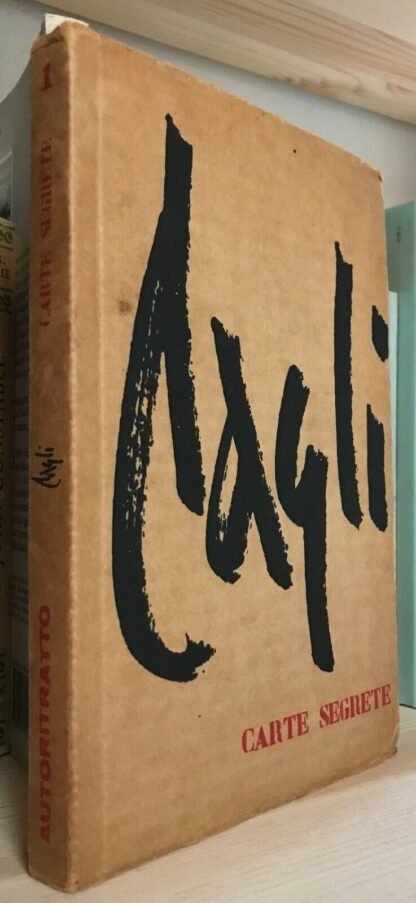 Carte Segrete 1968 22 inediti con 22 moduli di Cagli Enrico Crispolti